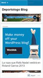 Mobile Screenshot of deportologo.wordpress.com