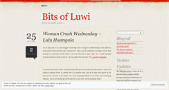 Desktop Screenshot of luckyluwi.wordpress.com
