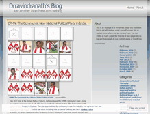 Tablet Screenshot of drravindranath.wordpress.com