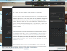 Tablet Screenshot of dinatropika.wordpress.com