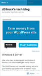 Mobile Screenshot of d33tech.wordpress.com