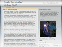 Tablet Screenshot of miketstafford.wordpress.com