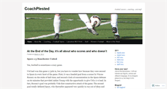 Desktop Screenshot of coachplested.wordpress.com