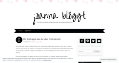 Desktop Screenshot of joannabloeggt.wordpress.com