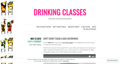 Desktop Screenshot of drinkingclasses.wordpress.com