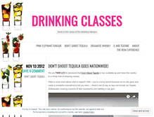 Tablet Screenshot of drinkingclasses.wordpress.com