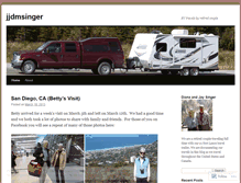 Tablet Screenshot of jjdmsinger.wordpress.com