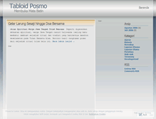 Tablet Screenshot of posmo.wordpress.com