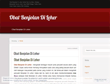 Tablet Screenshot of obatbenjolandileher70.wordpress.com