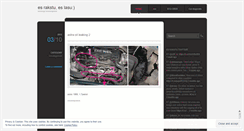 Desktop Screenshot of esrakstu.wordpress.com