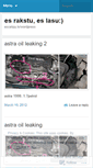 Mobile Screenshot of esrakstu.wordpress.com