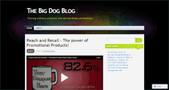 Desktop Screenshot of bigdogbranding.wordpress.com