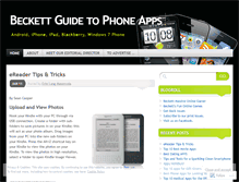 Tablet Screenshot of phoneappsmag.wordpress.com