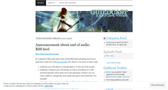 Desktop Screenshot of guildcast.wordpress.com