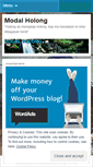 Mobile Screenshot of modalholong.wordpress.com