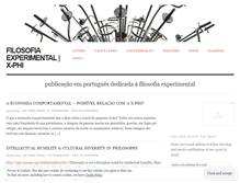 Tablet Screenshot of filosofiaexperimental.wordpress.com