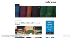 Desktop Screenshot of mahmona.wordpress.com