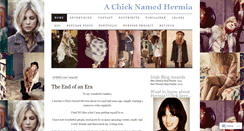 Desktop Screenshot of chicknamedhermia.wordpress.com