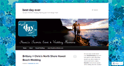 Desktop Screenshot of bestdayeverhawaii.wordpress.com