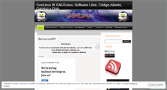 Desktop Screenshot of genlinux.wordpress.com