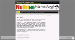 Desktop Screenshot of nubeinginc.wordpress.com