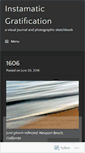 Mobile Screenshot of instamaticgratification.wordpress.com