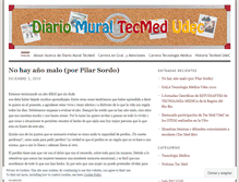 Tablet Screenshot of diariomuraltecmed.wordpress.com