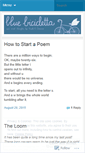 Mobile Screenshot of bluebicicletta.wordpress.com