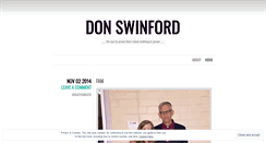 Desktop Screenshot of donswinford.wordpress.com