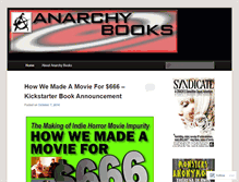 Tablet Screenshot of anarchybooks.wordpress.com