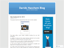 Tablet Screenshot of davidhazchem212.wordpress.com