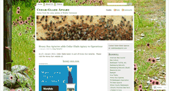 Desktop Screenshot of cedargladebees.wordpress.com