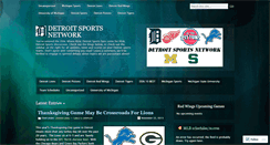 Desktop Screenshot of detroitsportszone.wordpress.com