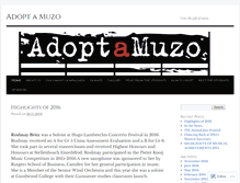 Tablet Screenshot of adoptamuzo.wordpress.com