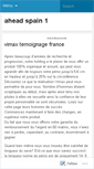 Mobile Screenshot of aheadspain1.wordpress.com