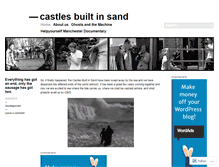 Tablet Screenshot of castlesbuiltinsand.wordpress.com