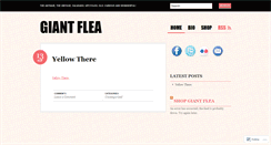 Desktop Screenshot of giantflea.wordpress.com