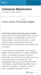 Mobile Screenshot of cecomercio.wordpress.com