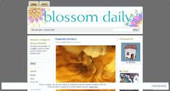 Desktop Screenshot of blossomdaily.wordpress.com