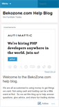 Mobile Screenshot of bekozone.wordpress.com