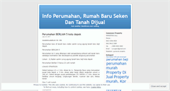 Desktop Screenshot of gunawanproperty.wordpress.com