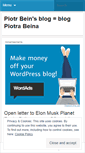 Mobile Screenshot of piotrbein.wordpress.com