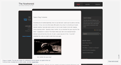Desktop Screenshot of nowhereist.wordpress.com