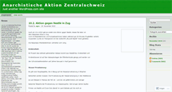 Desktop Screenshot of anarachistischeaktion.wordpress.com