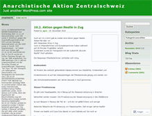 Tablet Screenshot of anarachistischeaktion.wordpress.com