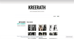 Desktop Screenshot of kreerath.wordpress.com