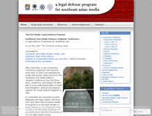 Tablet Screenshot of mediadefense.wordpress.com