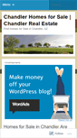 Mobile Screenshot of chandlerhomesales.wordpress.com