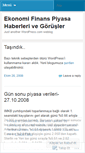 Mobile Screenshot of ekonomihaber.wordpress.com