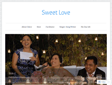 Tablet Screenshot of dulceamore.wordpress.com